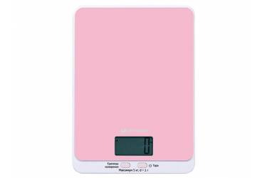 Весы кухонные электронные Kitfort KT-803-2 макс.вес:5кг розовый