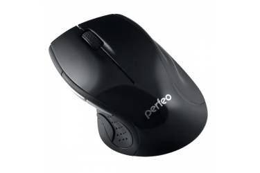 mouse Perfeo Wireless "TANGO", 5 кн, DPI 1000, USB, чёрн.