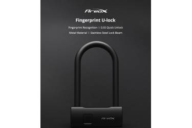 Умный замок Xiaomi AreoX U-lock Smart Fingerprint U8 