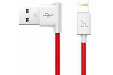 Кабель USB Hoco UPL11i Shape Lightning (красный)