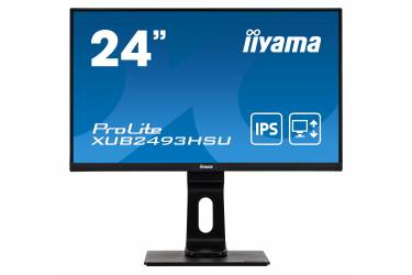 Монитор Iiyama 23.8" ProLite XUB2493HSU-B1 черный IPS LED 16:9 HDMI M/M матовая HAS Pivot 250cd 178гр/178гр 1920x1080 D-Sub DisplayPort FHD 4.8кг