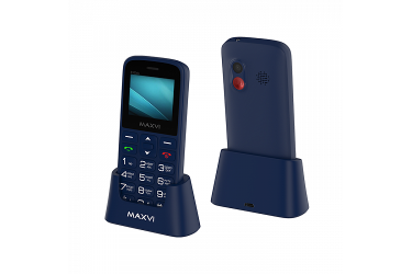 Мобильный телефон Maxvi B100ds blue