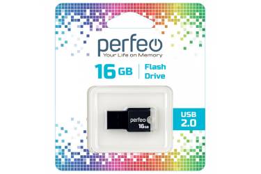 USB флэш-накопитель 16GB Perfeo M01 черный USB2.0