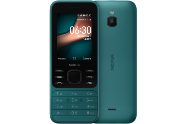 Мобильный телефон Nokia 6300 4G DS (TA-1294) Cyan/бирюзовый