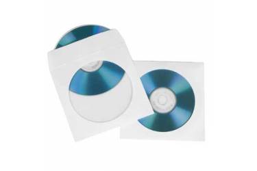 Конверт Hama на 1CD/DVD H-51173 белый (упак.:50шт)