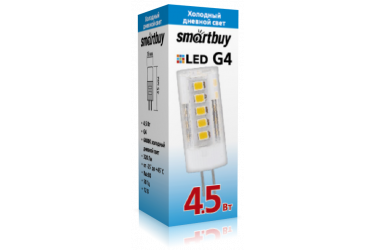 Светодиодная (LED) Лампа Smartbuy-G4-4,5W/6400/G4