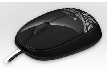 Компьютерная мышь Logitech M105 USB оптическая черная