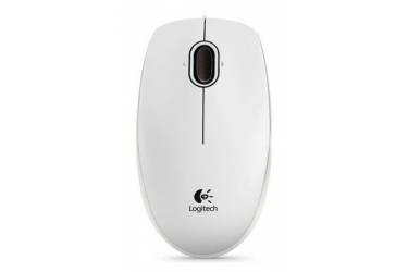 Компьютерная мышь Logitech B100 USB белая