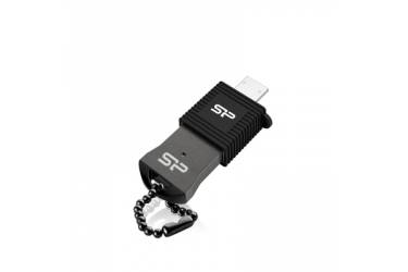 USB флэш-накопитель 16Gb Silicon Power Touch T01 Mobile серый USB2.0 OTG