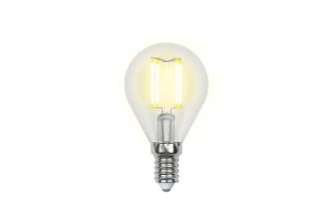 Лампа светодиодная Uniel LED-G45-6W/WW/3000/E14/CL Sky шар прозр 