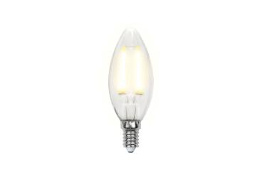Лампа светодиодная Uniel LED-C35-6W/WW/3000/E14/FR Sky свеча мат 