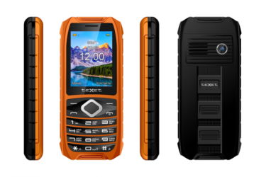 Мобильный телефон teXet TM-508R черный-оранжевый
