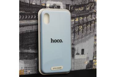 Силиконовый чехол HOCO PURE Series для iPhone X Light Purple