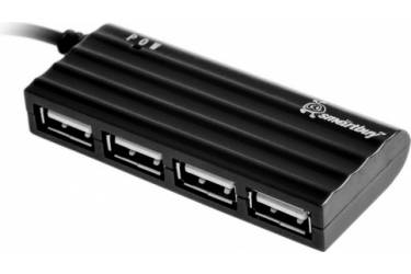 IT/acc Smartbuy USB - Xaб 4 порта черный (SBHA-6810-K)