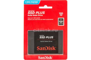 SSD 2.5 SSanDisk PLUS 120GB 7mm