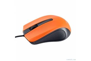 Компьютерная мышь Perfeo "RAINBOW", 3 кн, USB, чёрно-оранжевая
