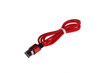 Кабель USB Dprui Lightning B18 красный 1 м 