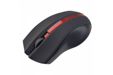 mouse Perfeo Wireless "VERTEX", 3 кн, DPI 1000, USB, чёрн/красн