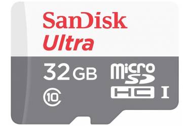 Карта памяти MicroSDHC SanDisk 32GB Class 10 UHS-I Ultra Android (80MB/s)