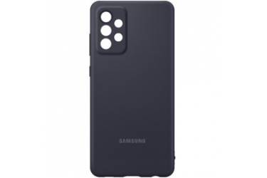 Чехол (клип-кейс) Samsung для Samsung Galaxy A52 Silicone Cover черный (EF-PA525TBEGRU)