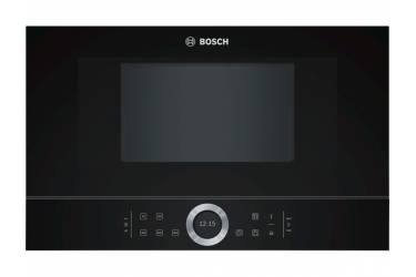 Микроволновая печь Bosch BFL634GB1 21л. 900Вт черный (встраиваемая)