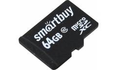 MicroSDXC флэш-накопитель 64GB Class 10 SmartBuy LE