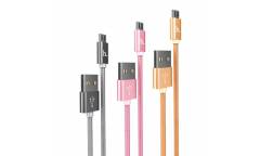 Кабель USB Hoco X2 knitted Micro USB Charging cable Gold