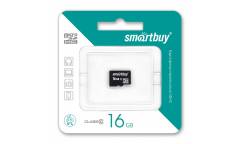 Карта памяти SmartBuy MicroSDHC 16GB Class 10