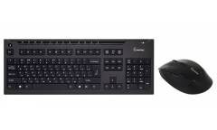Комплект клавиатуара+мышь Smartbuy Wireless 211703AG черный