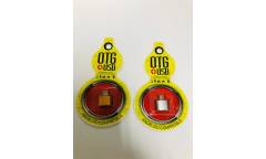Адаптер OTG X-Fire Micro Metal mini золото