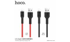 Кабель USB Hoco U31m Benay MicroUSB (красный)