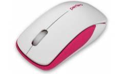 Компьютерная мышь Perfeo Wireless Assorty USB  бело-красная