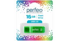 USB флэш-накопитель 16GB Perfeo C13 зеленый USB2.0