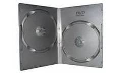 Коробка для дисков Noname DVD-box Slim 7mm двойная черная