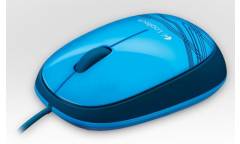Мышь Logitech M105 синий оптическая (1000dpi) USB (2but)