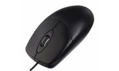 mouse Perfeo "DEBUT", 3 кн, DPI 1000, USB, чёрн.