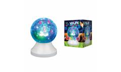 Светильник светодиодный диско шар Volpe ULI-Q311 3,5W/RGB WHITE ДИСКО ШАР Свечение 3D звёзды