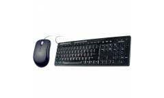 Комплект клавиатуара+мышь Perfeo Multimedia PF-618/89-MM/OP черный