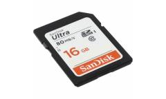 SDHC флэш-накопитель 16GB Class 10 SanDisk UHS-I Ultra Android (80MB/s)