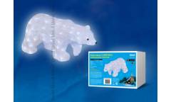 Фигура светодиодная «Белый медведь-3» ULD-M5829-080/STA WHITE IP20 WHITE BEAR-3 58*22*29 см