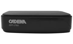 Тюнер T2 Cadena CDT-1793 черный (комплектация без АВ-кабеля)