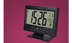 Часы-будильник Perfeo "Set", чёрный, (PF-S2618) время, температура, дата