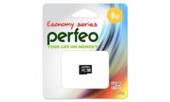 MicroSDHC флэш-накопитель 8GB Class 10 Perfeo Economy Series