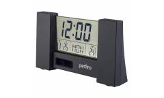 Часы-будильник Perfeo "Сity", чёрный, (PF-S2056) время, температура, дата