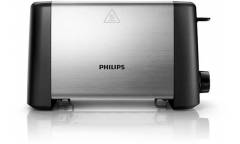 Тостер Philips HD4825/90 800Вт черный/серебристый