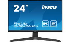 Монитор Iiyama 23.8" ProLite XUB2496HSU-B1 черный IPS LED 1ms 16:9 HDMI M/M матовая HAS 250cd 178гр/178гр 1920x1080 DisplayPort FHD USB 4.7кг