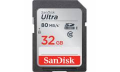 Карта памяти SDHC SanDisk 32GB Class 10 Ultra UHS-I (80MB/s)