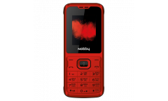 Мобильный телефон Nobby 110 красно-черный