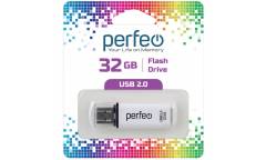 USB флэш-накопитель 32GB Perfeo C13 белый USB2.0