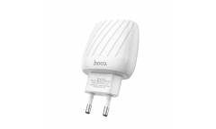 CЗУ Hoco C78A Max energy dual port charger White